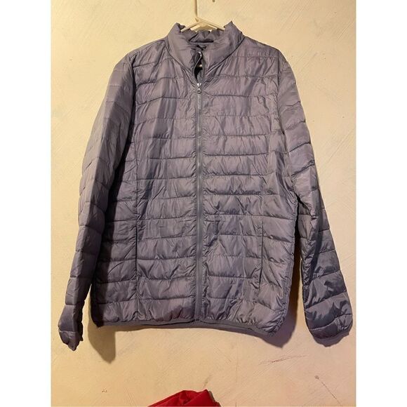 Jackson Hole Gray Outerwear Packable Puffer Jacket XL Full Zip - Picture 4 of 8